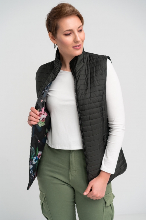 Γιλέκο με κουκούλα-SF981