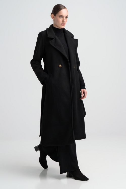 Παλτό  με ζώνη-2311