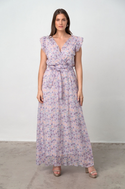 Φόρεμα maxi floral- 6039A
