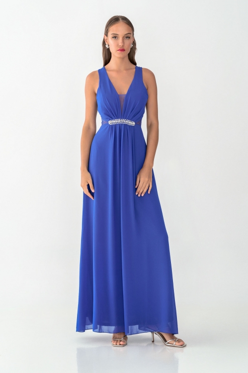 Φόρεμα αμπιγιέ εξώπλατο- 8389