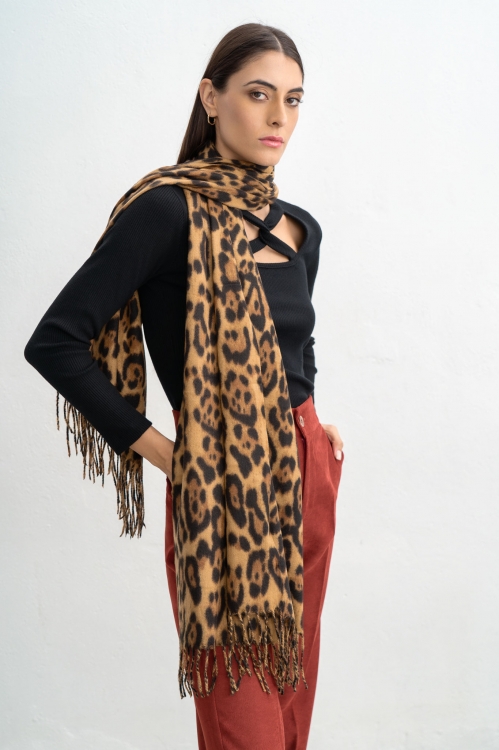 Κασκόλ λεοπάρ- 8227