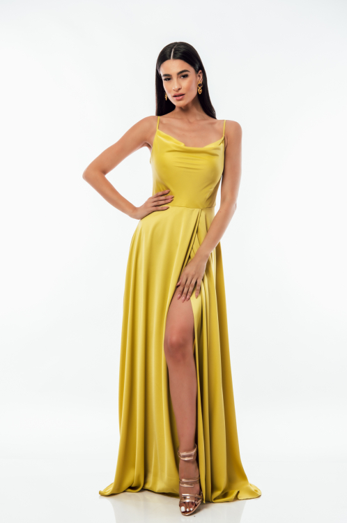 Φόρεμα αμπιγιέ ντραπέ-8952