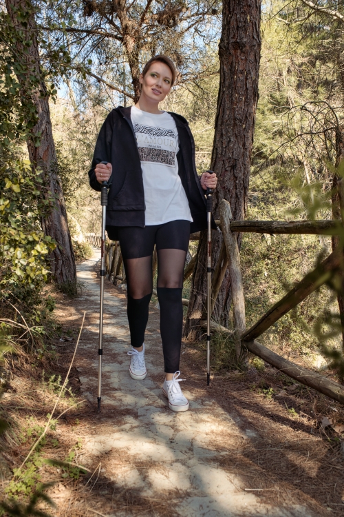 Φούτερ ζακέτα με κουκούλα one size-345B