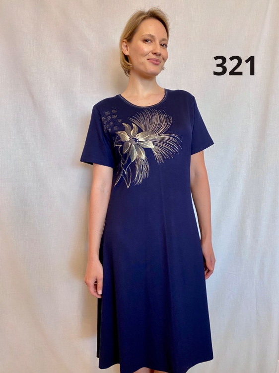 Φόρεμα με σχέδιο-321