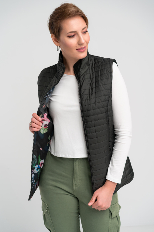 Γιλέκο με κουκούλα-SF981