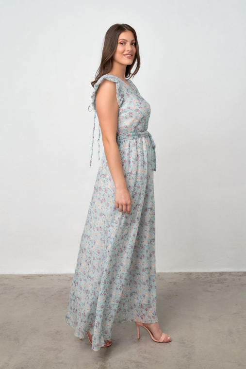 Φόρεμα maxi floral- 6039
