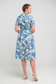 Φόρεμα midi κοντομάνικο-2266B