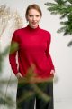 Πουλόβερ με χαμηλό ζιβάγκο plus size-678B