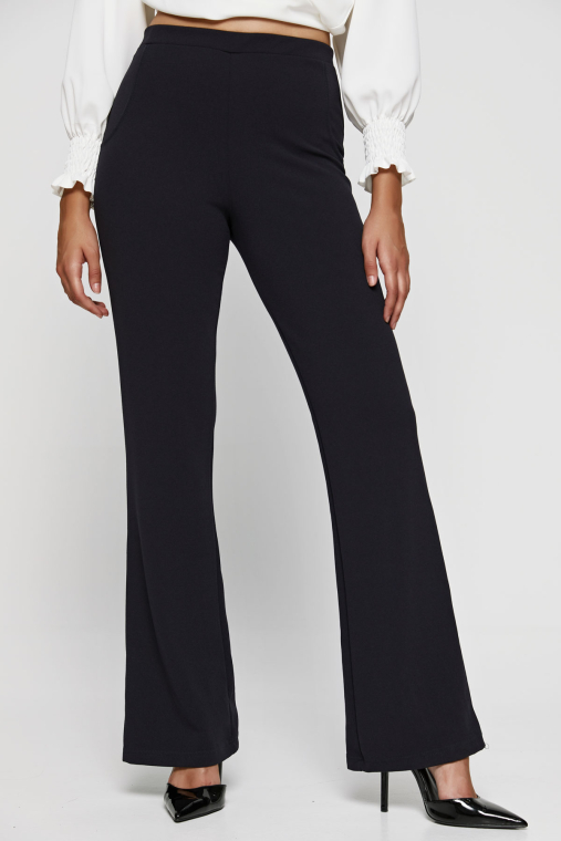 Ελαστικό παντελόνι καμπάνα-6209B