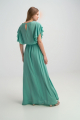 Φόρεμα μάξι κρουαζέ με ζωνάκι-2285
