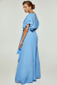 Φόρεμα μάξι κρουαζέ με ζωνάκι-2285F