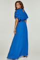 Φόρεμα μάξι κρουαζέ με ζωνάκι-2285R