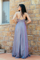 Φόρεμα maxi με glitter-2227A