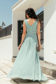 Φόρεμα maxi με σκίσιμο-2311