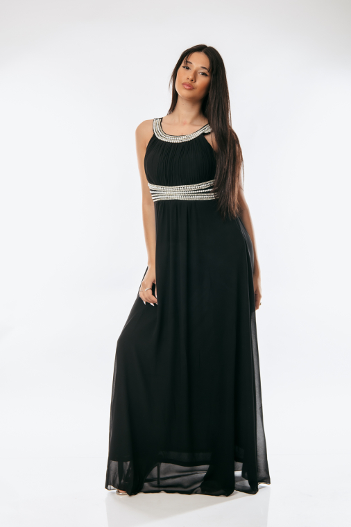 Φόρεμα αμπιγιέ με πέρλες-705