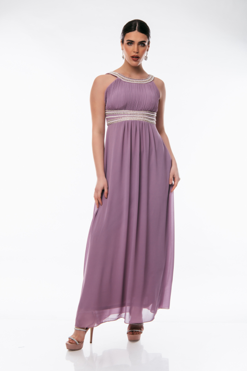 Φόρεμα αμπιγιέ με πέρλες-705