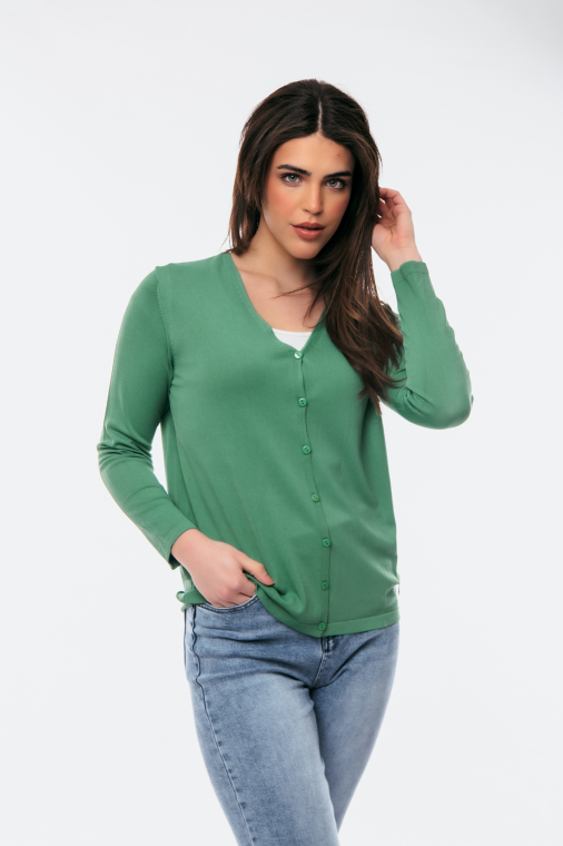 Ζακέτα με κουμπιά-0203