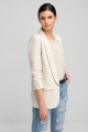Σακάκι ίσια γραμμή plus size-1267