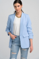 Σακάκι ίσια γραμμή plus size-1267