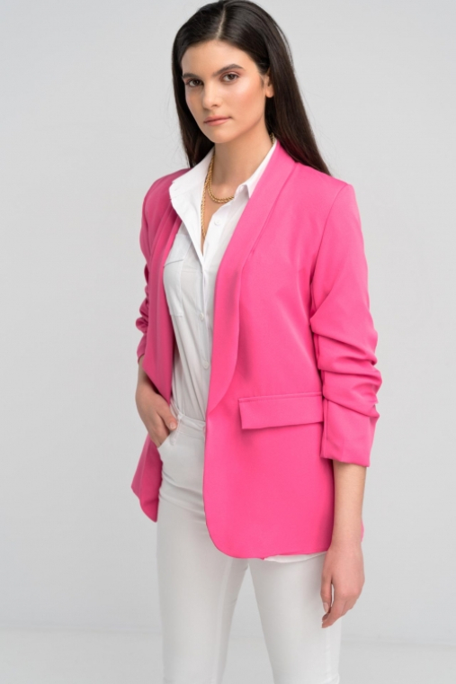 Σακάκι ίσια γραμμή plus size-1267