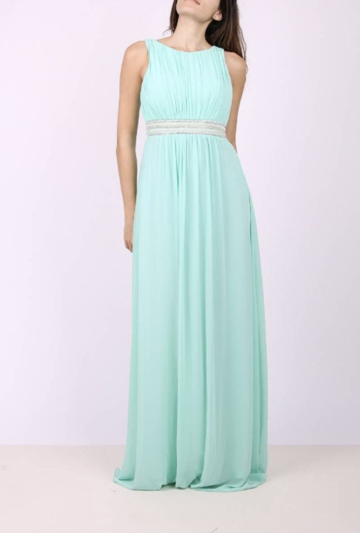 Φόρεμα αμπιγιέ με πέρλες-8108