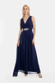 Φόρεμα maxi με κόσμημα-1203