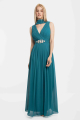 Φόρεμα maxi με κόσμημα-1203