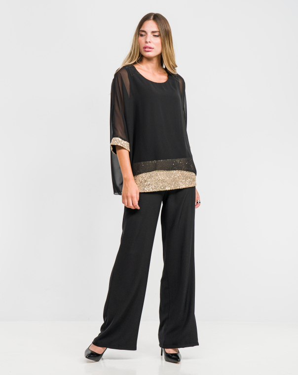 Πουκαμίσα με παγιέτες-8081