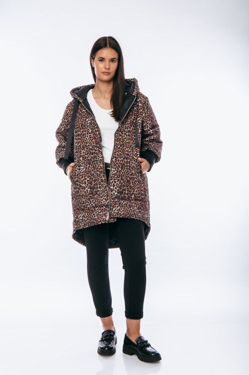 Μπουφάν animal print-2448