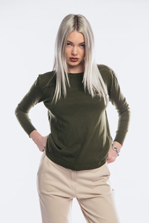  	Πλεκτό πουλόβερ κολεγιακό-017