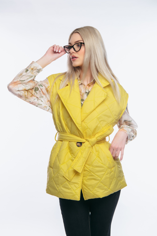 Αμάνικο μπουφάν καπιτονέ-2556