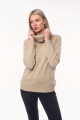 Κλασικό Πουλόβερ Ζιβάγκο σε Απαλό Χρώμα – Μπεζ-C-5616