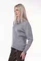Κλασικό Πουλόβερ Ζιβάγκο Γκρι-C-5616