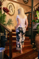 Γυναικεία Λευκή Αμάνικη Μπλούζα Σαφάρι με Κορδόνι στη Μέση-5485