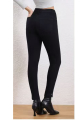 Ψηλόμεσο Skinny Μαύρο Τζιν Παντελόνι-MG7782B/84