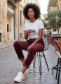 Animal Print Παντελόνι Slouchy Με Ζώνη-51376